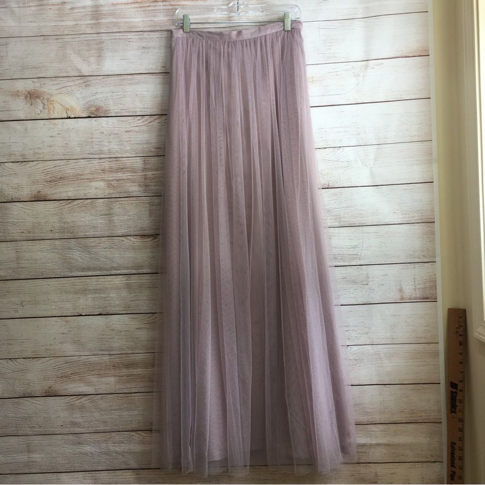 ANTHROPOLOGIE JENNY YOO COLLECTION LOUISE TULLE MAXI SKIRT